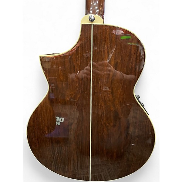 Used Ibanez EW2020WNENT Mahogany Acoustic Bass Guitar