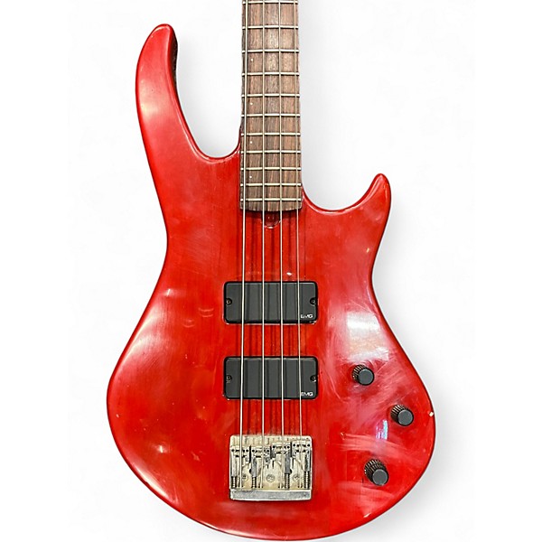 Used Godin BG4 Red Electric Bass Guitar