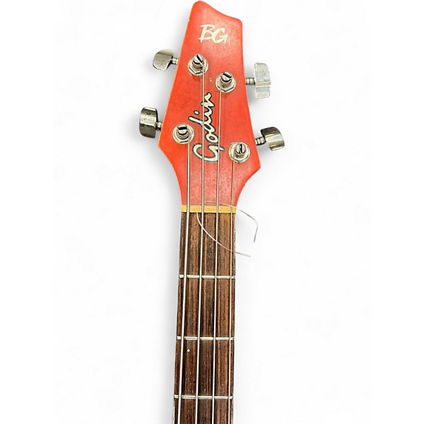 Used Godin BG4 Red Electric Bass Guitar
