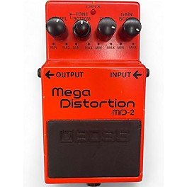 Used BOSS MD2 Mega Distortion Effect Pedal