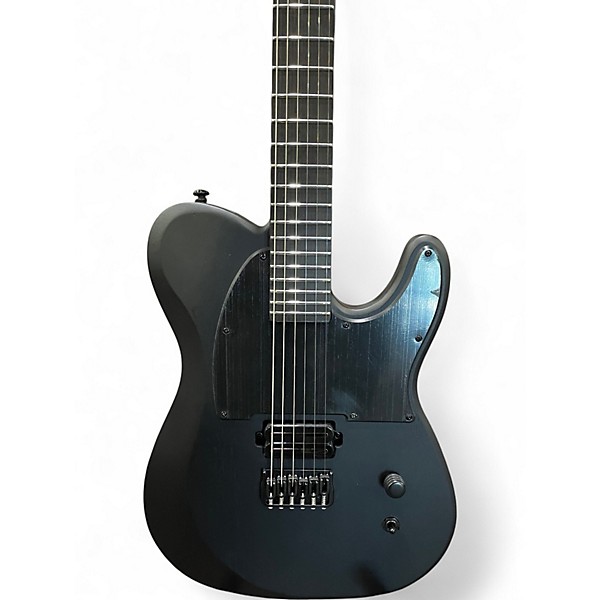 Used Schecter Guitar Research PT-6 BLACK OPS Black Solid Body Electric Guitar