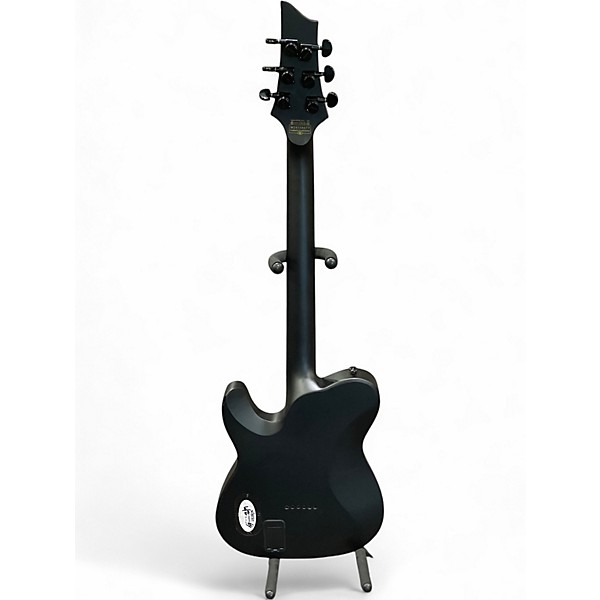 Used Schecter Guitar Research PT-6 BLACK OPS Black Solid Body Electric Guitar