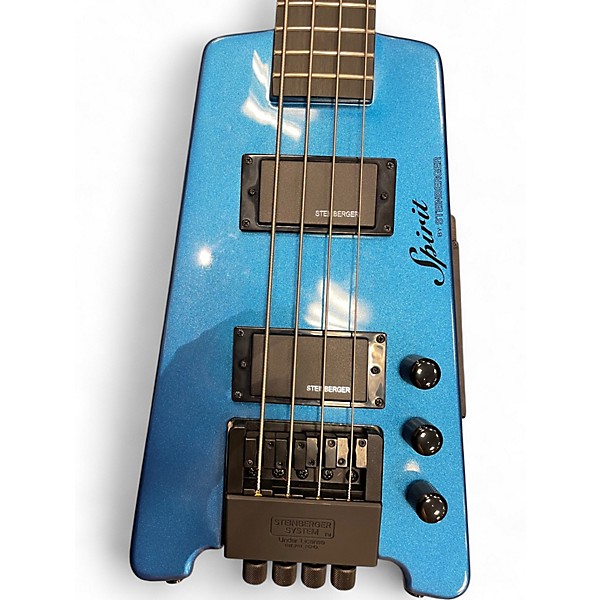 Used Stenberger spirit 4 Baltic Blue Electric Bass Guitar