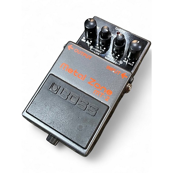 Used BOSS MT2 Metal Zone Distortion Effect Pedal