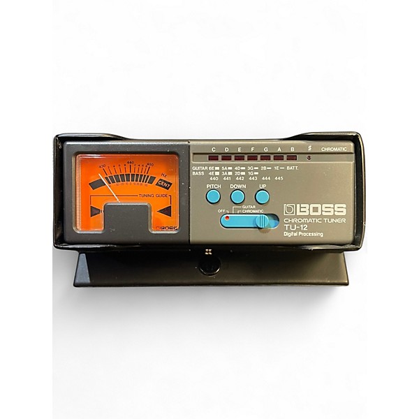 Used BOSS TU12 Chromatic Tuner