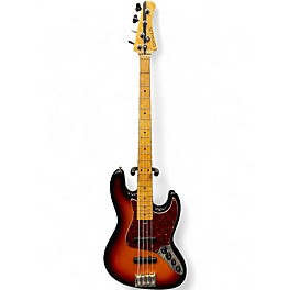 Used Modulus Guitars VJ4 3 Color Sunburst Electric Bass Guitar