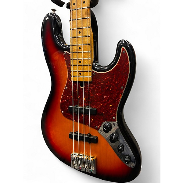 Used Modulus Guitars VJ4 3 Color Sunburst Electric Bass Guitar