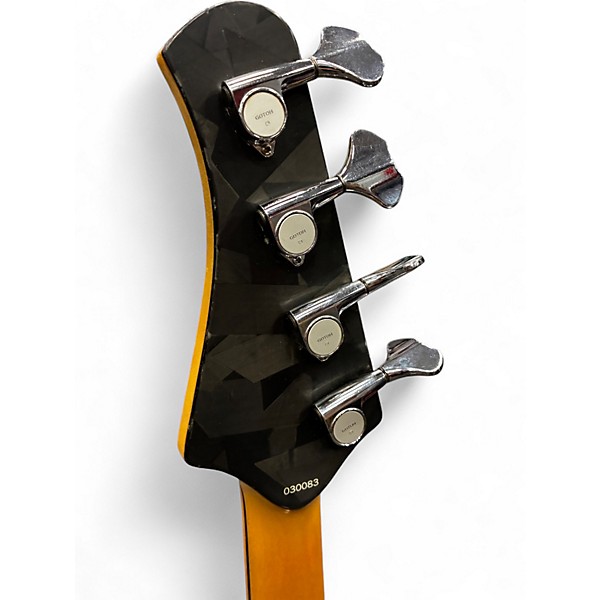 Used Modulus Guitars VJ4 3 Color Sunburst Electric Bass Guitar