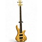 Used Schecter Guitar Research Stiletto Custom 5 String Natural Electric Bass Guitar thumbnail