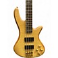 Used Schecter Guitar Research Stiletto Custom 5 String Natural Electric Bass Guitar