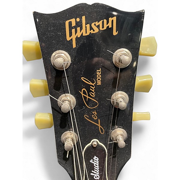 Used Gibson Les Paul Studio White Solid Body Electric Guitar