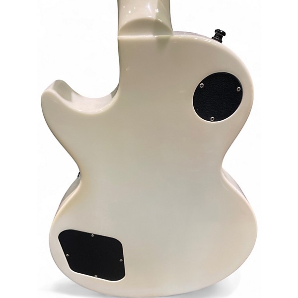 Used Gibson Les Paul Studio White Solid Body Electric Guitar
