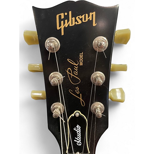 Used Gibson Les Paul Studio Sunburst Solid Body Electric Guitar