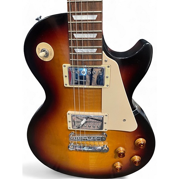 Used Gibson Les Paul Studio Sunburst Solid Body Electric Guitar