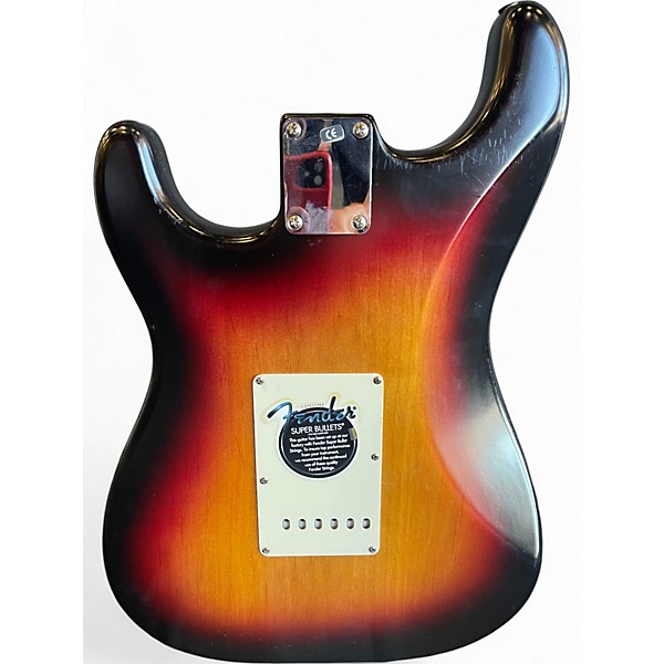 Used Fender Highway One Stratocaster 3 Color Sunburst Solid Body Electric Guitar