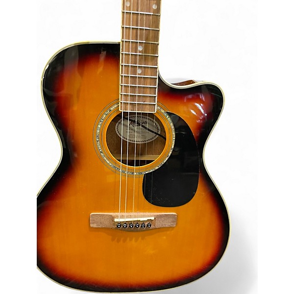 Used Mitchell O120CESB 2 Color Sunburst Acoustic Electric Guitar