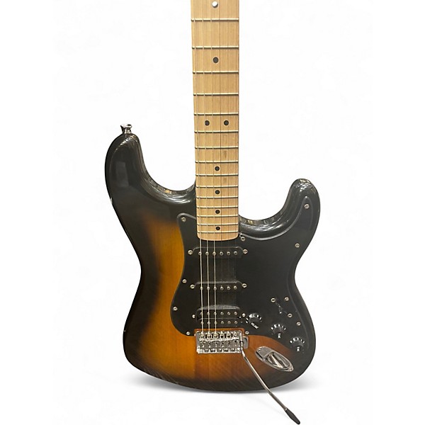 Used Squier Affinity Stratocaster 2 Tone Sunburst Solid Body Electric Guitar