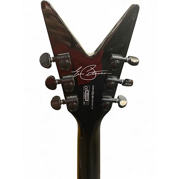 Used Dean Eric Peterson Z Floyd Black Solid Body Electric Guitar
