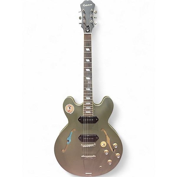 Used Epiphone Casino OLIVE DRAB Hollow Body Electric Guitar