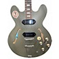 Used Epiphone Casino OLIVE DRAB Hollow Body Electric Guitar