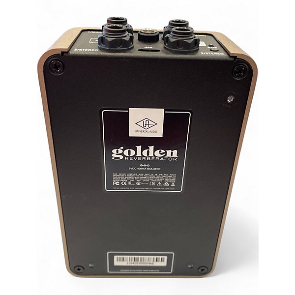 Used Universal Audio Golden Reverberator Effect Pedal