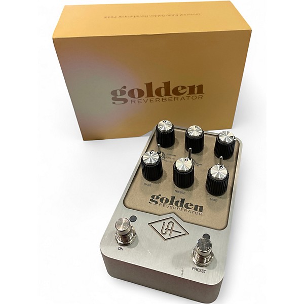 Used Universal Audio Golden Reverberator Effect Pedal
