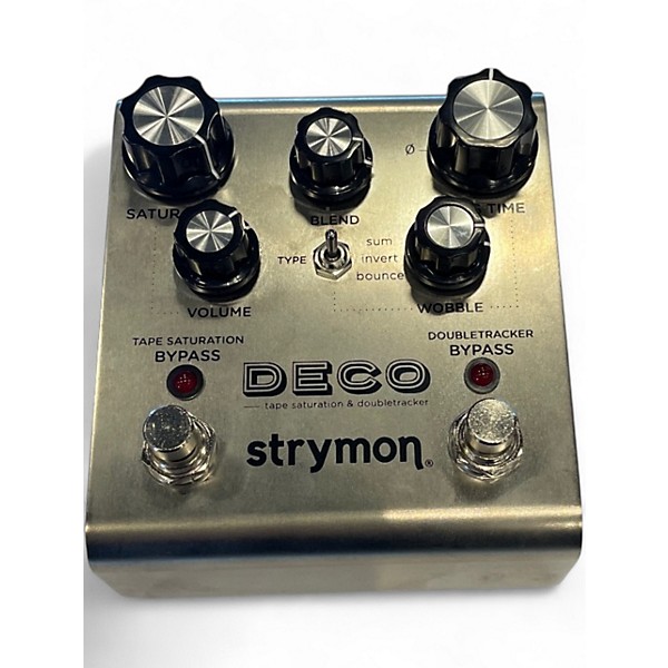 Used Strymon Deco Tape Saturation and Doubletracker Delay Effect Pedal