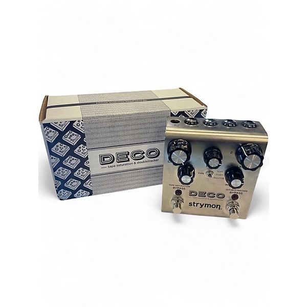 Used Strymon Deco Tape Saturation and Doubletracker Delay Effect Pedal