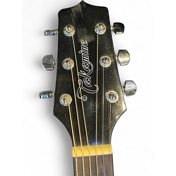 Used Takamine GF30CE Black Acoustic Guitar