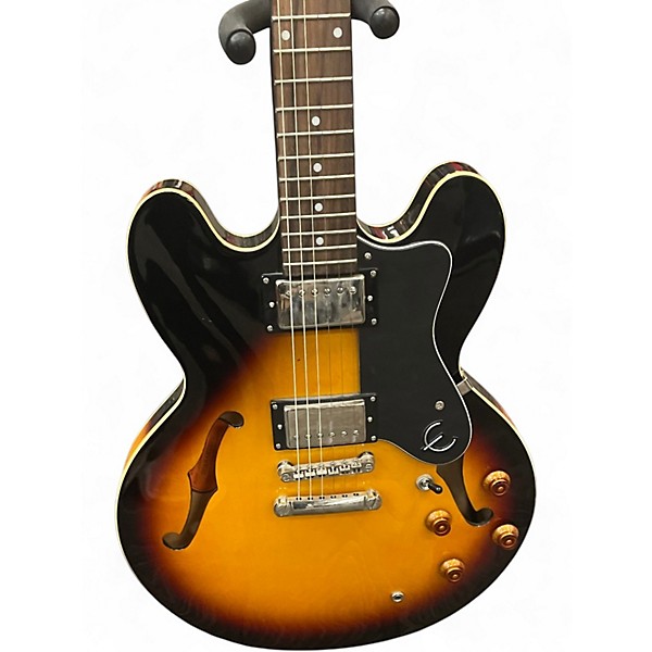 Used Epiphone Dot Vintage Sunburst Hollow Body Electric Guitar