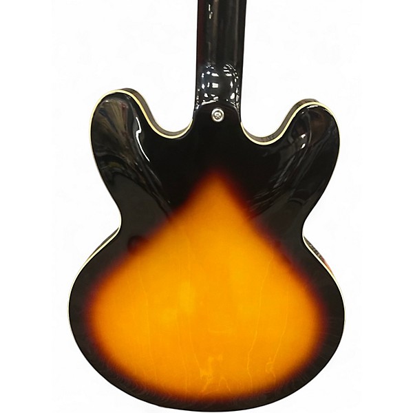 Used Epiphone Dot Vintage Sunburst Hollow Body Electric Guitar