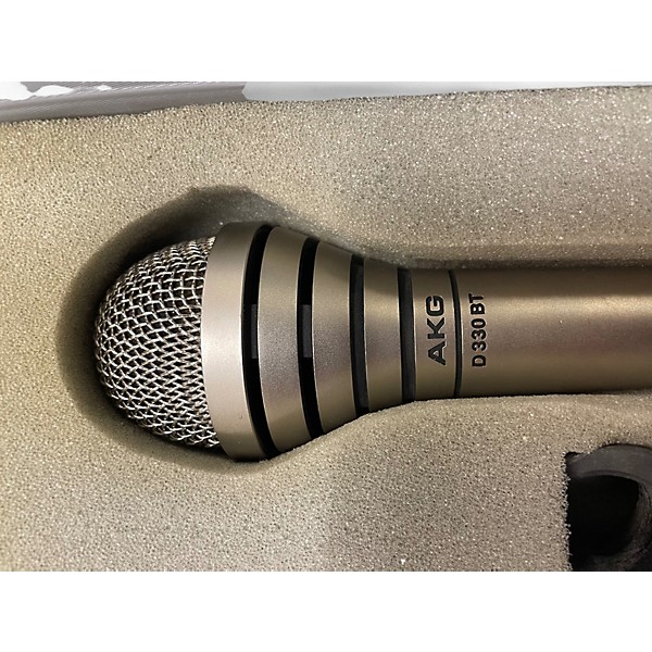 Used AKG D 330 BT Dynamic Microphone