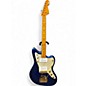 Used Fender American Ultra Jazzmaster COBRA BLUE Solid Body Electric Guitar thumbnail