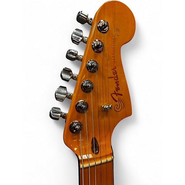 Used Fender American Ultra Jazzmaster COBRA BLUE Solid Body Electric Guitar