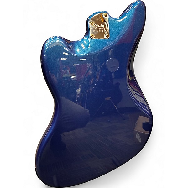 Used Fender American Ultra Jazzmaster COBRA BLUE Solid Body Electric Guitar