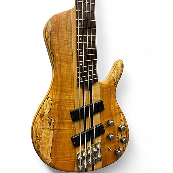 Used Cort A5 PLUS SCMS Natural Electric Bass Guitar