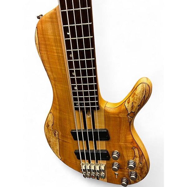 Used Cort A5 PLUS SCMS Natural Electric Bass Guitar