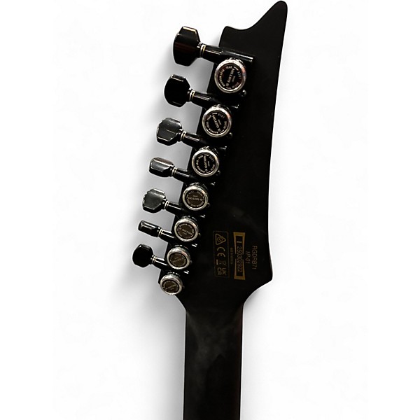 Used Ibanez RGDRB71 MATTE BLACK Solid Body Electric Guitar