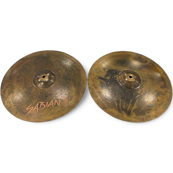Used SABIAN 15in XSR Monarch Hi Hat Set Cymbal