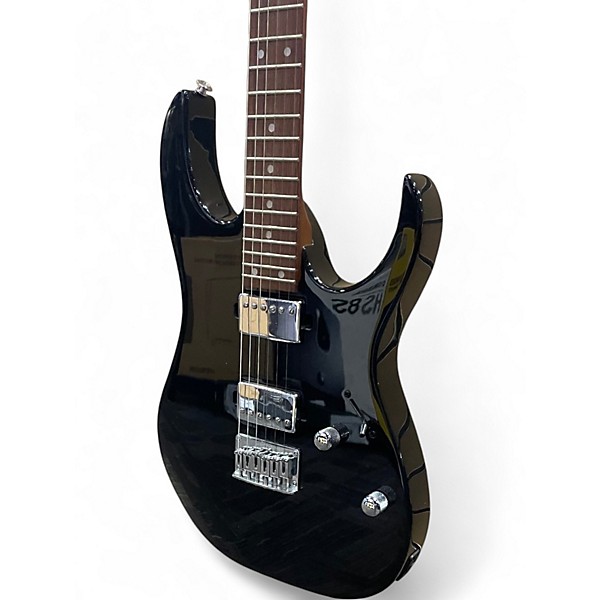 Used Ibanez GRG121SP GIO Metallic Black Solid Body Electric Guitar