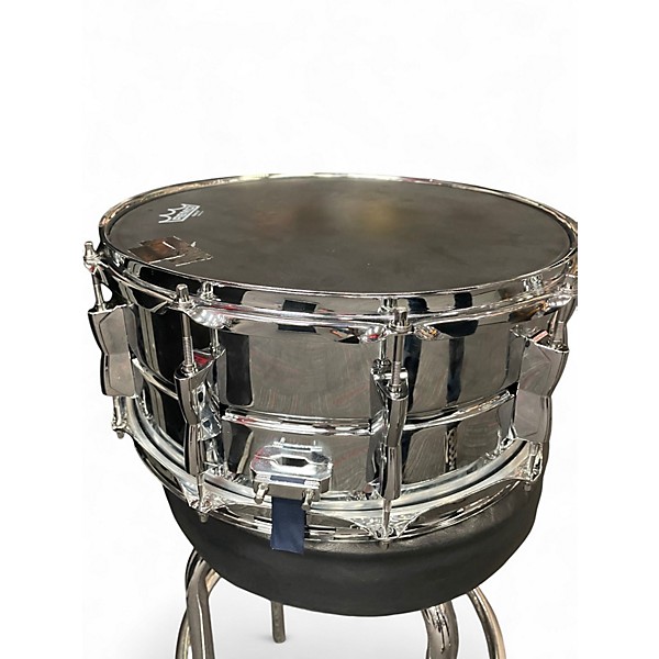 Used Yamaha 14in SSS-1465 Metallic Silver Drum
