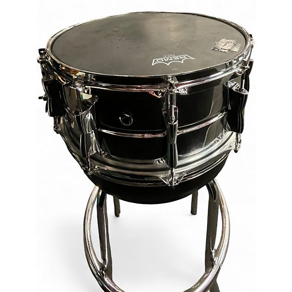 Used Yamaha 14in SSS-1465 Metallic Silver Drum