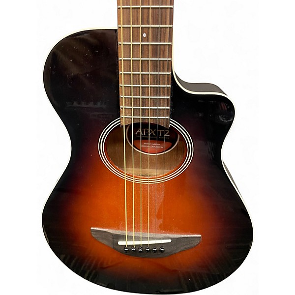 Used Yamaha APXT2 Tobacco Burst Acoustic Electric Guitar