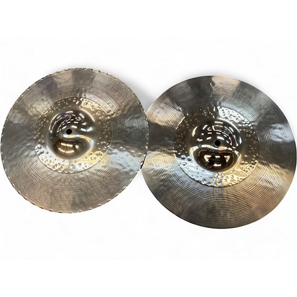 Used Zildjian 13.25in Zildjian 13.25in K Custom Hybrid Hi Hat Pair Cymbal Cymbal