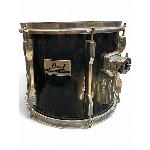 Used Pearl 12x10 Export Series Mounted Tom Black Drum