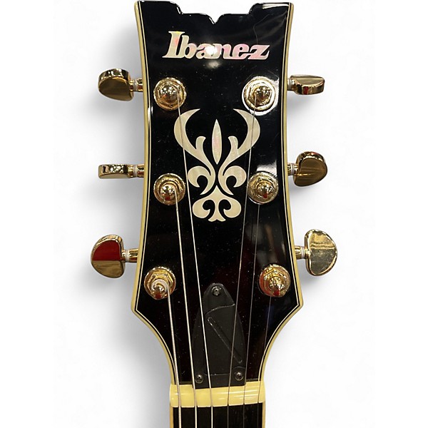 Used Ibanez AMH90 Black Hollow Body Electric Guitar
