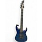 Used Ibanez GRG120 Quilted blue Solid Body Electric Guitar thumbnail