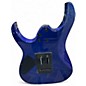 Used Ibanez GRG120 Quilted blue Solid Body Electric Guitar