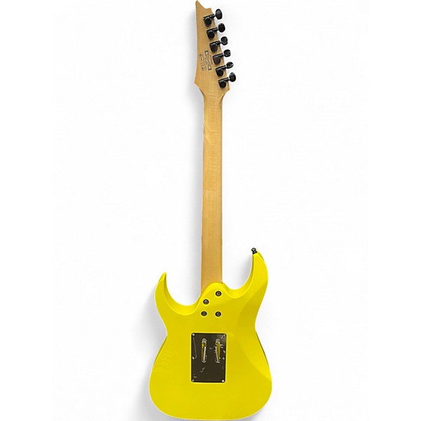 Used Ibanez RG350DX RG Series Yellow Solid Body Electric Guitar