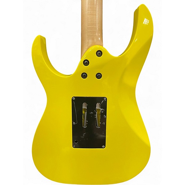 Used Ibanez RG350DX RG Series Yellow Solid Body Electric Guitar